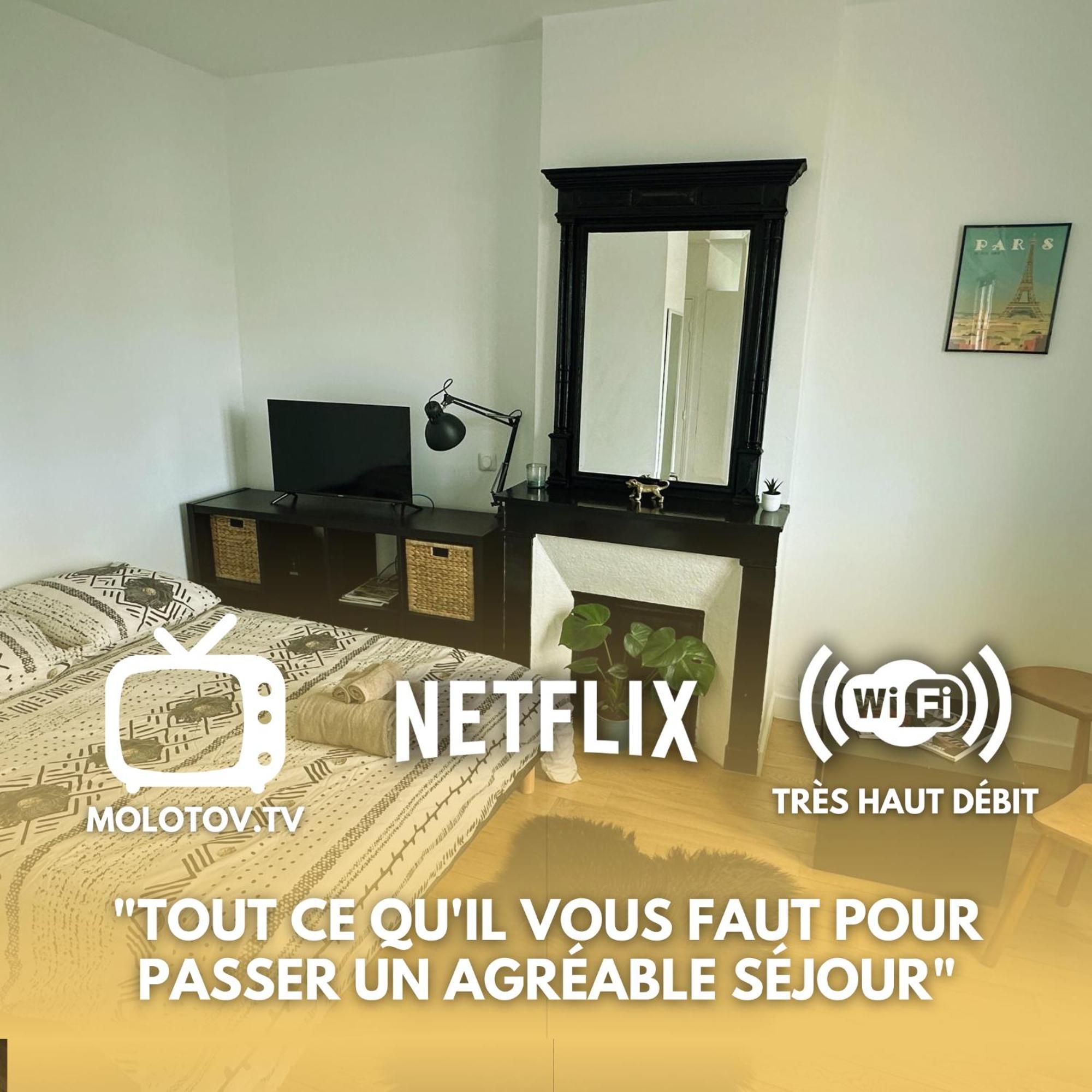Charmant Studio Au Coeur Du 18E Apartment Paris Luaran gambar